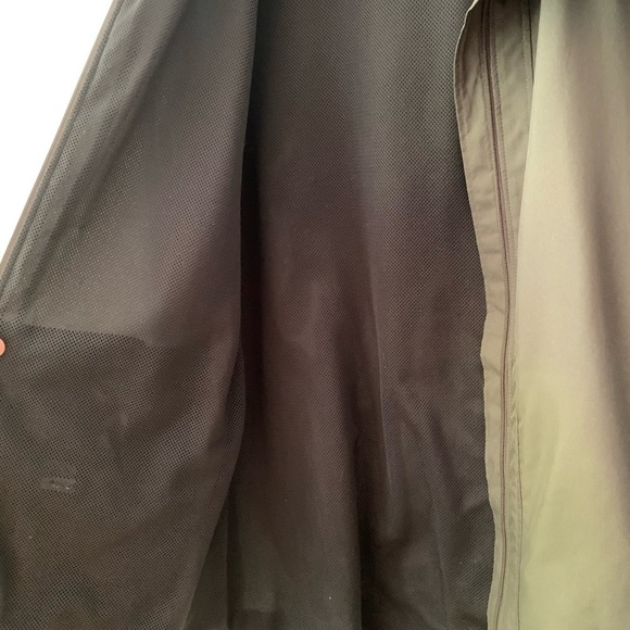 new Balance Women's Sequence Hood Jacket Black Blue Zip Windbreaker Top - Picture 9 of 13